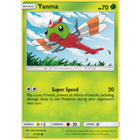 Yanma 2/156 SM Ultra Prism Common Pokemon Card NEAR MINT TCG