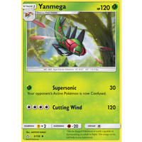 Yanmega 3/156 SM Ultra Prism Uncommon Pokemon Card NEAR MINT TCG