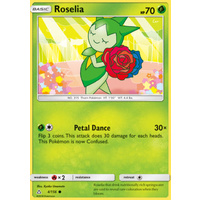 Roselia 4/156 SM Ultra Prism Common Pokemon Card NEAR MINT TCG