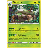 Torterra 9/156 SM Ultra Prism Holo Rare Pokemon Card NEAR MINT TCG