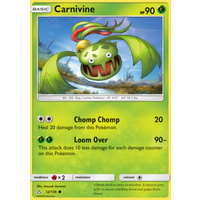 Carnivine 12/156 SM Ultra Prism Common Pokemon Card NEAR MINT TCG