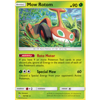 Mow Rotom 14/156 SM Ultra Prism Rare Pokemon Card NEAR MINT TCG
