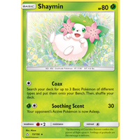 Shaymin 15/156 SM Ultra Prism Holo Rare Pokemon Card NEAR MINT TCG