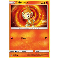 Chimchar 20/156 SM Ultra Prism Common Pokemon Card NEAR MINT TCG