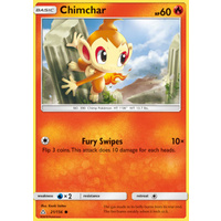 Chimchar 21/156 SM Ultra Prism Common Pokemon Card NEAR MINT TCG