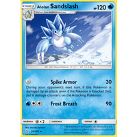 Alolan Sandslash 29/156 SM Ultra Prism Rare Pokemon Card NEAR MINT TCG
