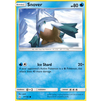 Snover 37/156 SM Ultra Prism Common Pokemon Card NEAR MINT TCG