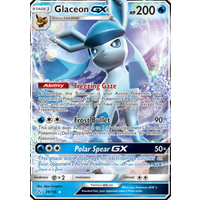 Glaceon GX 39/156 SM Ultra Prism Holo Ultra Rare Pokemon Card NEAR MINT TCG