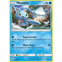 Manaphy 42/156 SM Ultra Prism Uncommon Pokemon Card NEAR MINT TCG