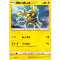 Electabuzz 43/156 SM Ultra Prism Common Pokemon Card NEAR MINT TCG