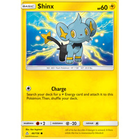 Shinx 46/156 SM Ultra Prism Common Pokemon Card NEAR MINT TCG