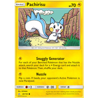 Pachirisu 49/156 SM Ultra Prism Common Pokemon Card NEAR MINT TCG