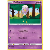 Drifloon 51/156 SM Ultra Prism Common Pokemon Card NEAR MINT TCG