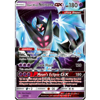 Dawn Wings Necrozma GX 63/156 SM Ultra Prism Holo Ultra Rare Pokemon Card NEAR MINT TCG