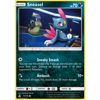 Sneasel 73/156 SM Ultra Prism Common Pokemon Card NEAR MINT TCG