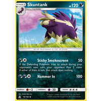 Skuntank 76/156 SM Ultra Prism Uncommon Pokemon Card NEAR MINT TCG