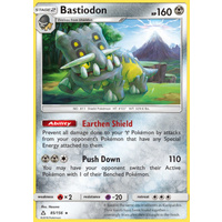 Bastiodon 85/156 SM Ultra Prism Holo Rare Pokemon Card NEAR MINT TCG