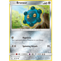 Bronzor 86/156 SM Ultra Prism Common Pokemon Card NEAR MINT TCG