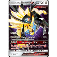 Dusk Mane Necrozma GX 90/156 SM Ultra Prism Holo Ultra Rare Pokemon Card NEAR MINT TCG