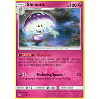 Shiinotic 93/156 SM Ultra Prism Rare Pokemon Card NEAR MINT TCG