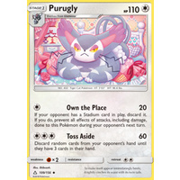 Purugly 109/156 SM Ultra Prism Uncommon Pokemon Card NEAR MINT TCG