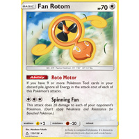 Fan Rotom 110/156 SM Ultra Prism Rare Pokemon Card NEAR MINT TCG
