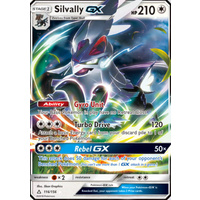Silvally GX 116/156 SM Ultra Prism Holo Ultra Rare Pokemon Card NEAR MINT TCG