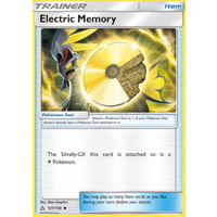Electric Memory 121/156 SM Ultra Prism Uncommon Trainer Pokemon Card NEAR MINT TCG