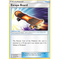 Escape Board 122/156 SM Ultra Prism Uncommon Trainer Pokemon Card NEAR MINT TCG