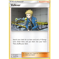 Volkner 135/156 SM Ultra Prism Uncommon Trainer Pokemon Card NEAR MINT TCG