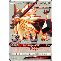 Dusk Mane Necrozma GX 145/156 SM Ultra Prism Holo Ultra Rare Full Art Pokemon Card NEAR MINT TCG