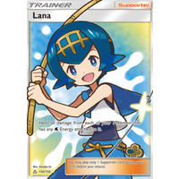 Lana 150/156 SM Ultra Prism Holo Ultra Rare Full Art Pokemon Card NEAR MINT TCG