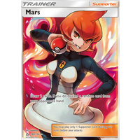 Mars 154/156 SM Ultra Prism Holo Ultra Rare Full Art Pokemon Card NEAR MINT TCG