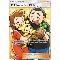 Pokemon Fan Club 155/156 SM Ultra Prism Holo Ultra Rare Full Art Pokemon Card NEAR MINT TCG