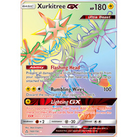 Xurkitree GX 160/156 SM Ultra Prism Holo Hyper Rare Full Art Pokemon Card NEAR MINT TCG