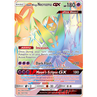 Dawn Wings Necrozma GX 161/156 SM Ultra Prism Holo Hyper Rare Full Art Pokemon Card NEAR MINT TCG