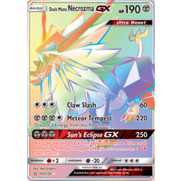 Dusk Mane Necrozma GX 163/156 SM Ultra Prism Holo Hyper Rare Full Art Pokemon Card NEAR MINT TCG