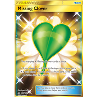 Missing Clover 168/156 SM Ultra Prism Holo Secret Rare Full Art Pokemon Card NEAR MINT TCG