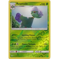 Roserade 5/156 SM Ultra Prism Reverse Holo Rare Pokemon Card NEAR MINT TCG