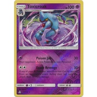 Toxicroak 57/156 SM Ultra Prism Reverse Holo Rare Pokemon Card NEAR MINT TCG