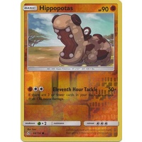 Hippopotas 68/156 SM Ultra Prism Reverse Holo Common Pokemon Card NEAR MINT TCG