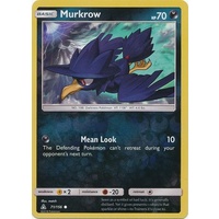Murkrow 71/156 SM Ultra Prism Reverse Holo Common Pokemon Card NEAR MINT TCG