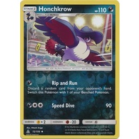 Honchkrow 72/156 SM Ultra Prism Reverse Holo Uncommon Pokemon Card NEAR MINT TCG