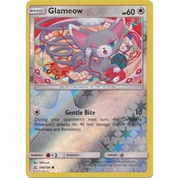 Glameow 108/156 SM Ultra Prism Reverse Holo Common Pokemon Card NEAR MINT TCG