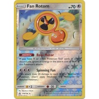 Fan Rotom 110/156 SM Ultra Prism Reverse Holo Rare Pokemon Card NEAR MINT TCG