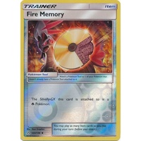Fire Memory 123/156 SM Ultra Prism Reverse Holo Uncommon Trainer Pokemon Card NEAR MINT TCG
