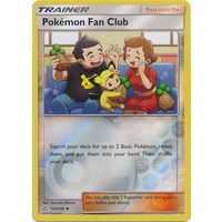 Pokemon Fan Club 133/156 SM Ultra Prism Reverse Holo Uncommon Trainer Pokemon Card NEAR MINT TCG
