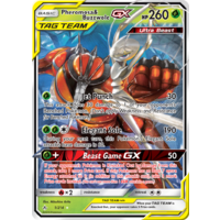 Pheromosa & Buzzwole GX 1/214 SM Unbroken Bonds Holo Ultra Rare Pokemon Card NEAR MINT TCG