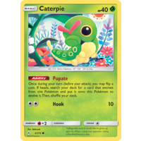 Caterpie 2/214 SM Unbroken Bonds Common Pokemon Card NEAR MINT TCG