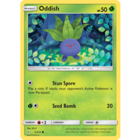 Oddish 5/214 SM Unbroken Bonds Common Pokemon Card NEAR MINT TCG
